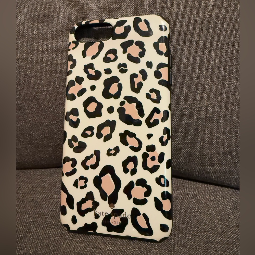iPhone 8plus Kate Spade leopard case